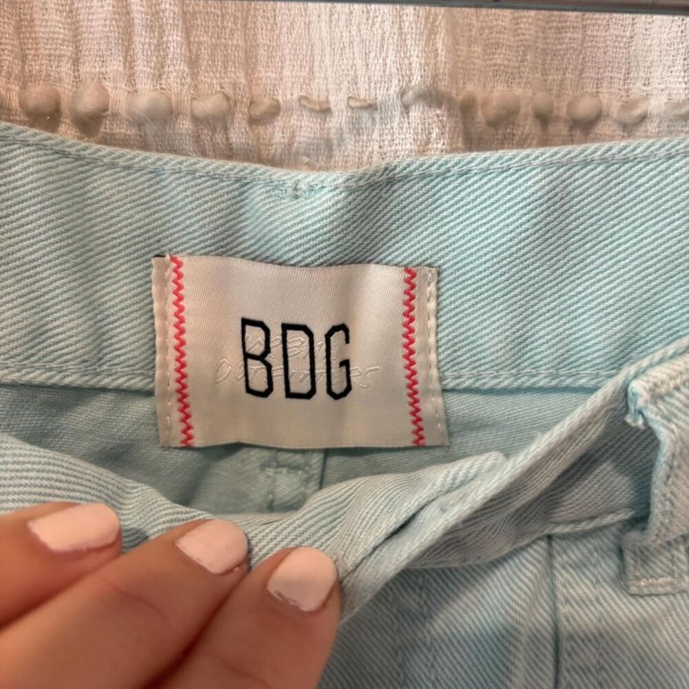BDG pale robins egg blue carpenter pants 31" waist NWT - Picture 3 of 6